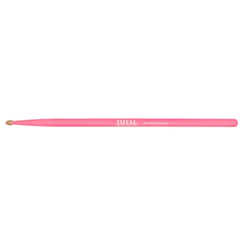 Total Percussion 5A Wood Tip Drumsticks in Fluorescent Pink