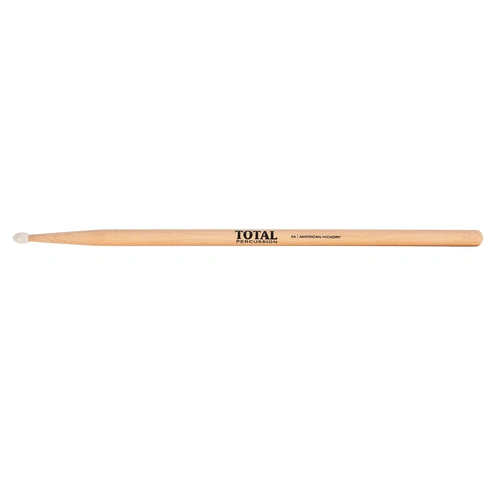 Total Percussion 5A Nylon Tip American Hickory Drumsticks
