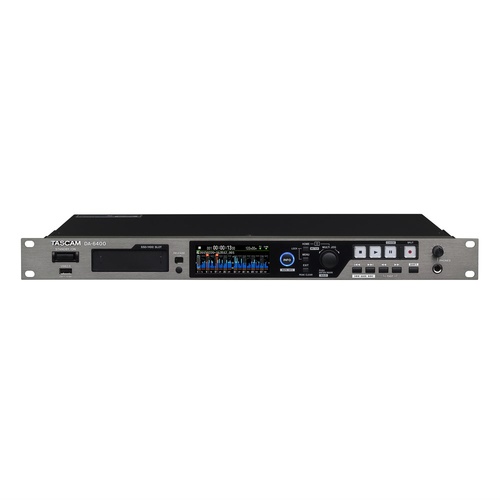 Tascam DA-6400DP 64-Channel Digital Multitrack Recorder with Redundant Power Supply and 240GB SSD