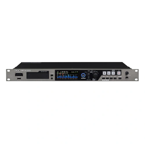 Tascam DA-6400DP 64-Channel Digital Multitrack Recorder with Dual Power Supply and 240GB SSD for Live and Event Recording