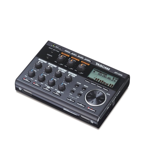 Tascam DP-006 6-Track Digital Pocketstudio Multitrack Recorder with Built-in Mics and SD Card