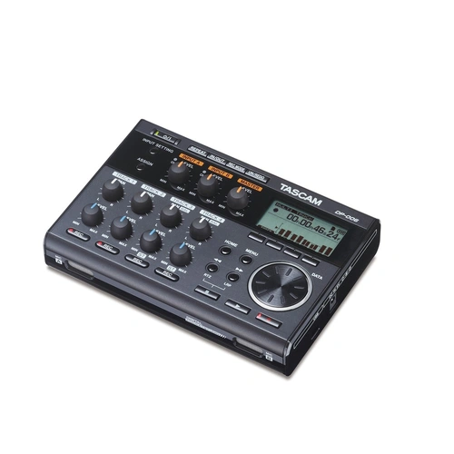 Tascam DP-006 6-Track Digital Pocketstudio Multitrack Recorder with Built-in Mics and USB Connectivity