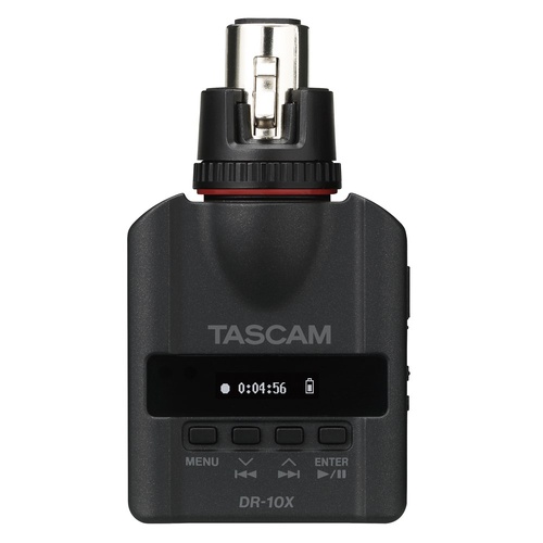 Tascam DR-10X Micro Linear PCM Recorder with XLR Mic Input and Dual Recording Function