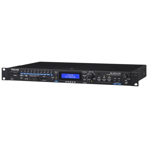 Tascam MP-800UDAB SD/USB Media Player with DAB/FM Tuner, Bluetooth Option, USB DAC, Balanced XLR and Unbalanced RCA Outputs