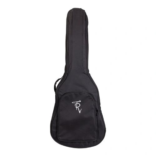 Timberidge Deluxe Acoustic Guitar Gig Bag with 18mm Padding and Removable Neck Support - Black