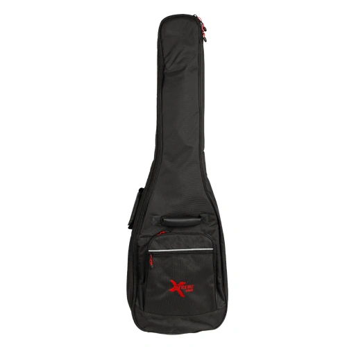 Xtreme TB315B Electric Bass Guitar Gig Bag - Heavy Duty Black 15mm Thick