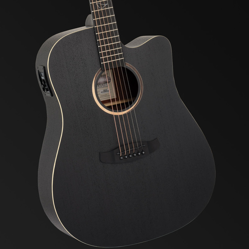 Tanglewood Blackbird TB5-CE Dreadnought Cutaway Electric Acoustic Guitar Smokestack Satin