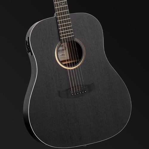 Tanglewood Blackbird TB5-SE Sloped Shoulder Dreadnought A/E Acoustic Guitar Smokestack Satin