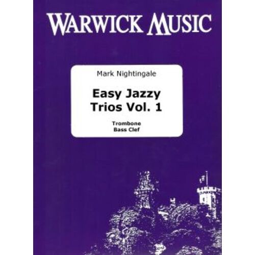 Easy Jazzy Trios Vol 1 Trombone Bc 