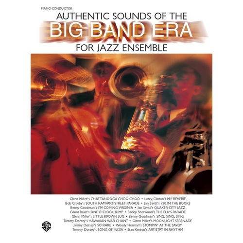 Authentic Sounds of Big Band Era Cond/Pno Sheet Music