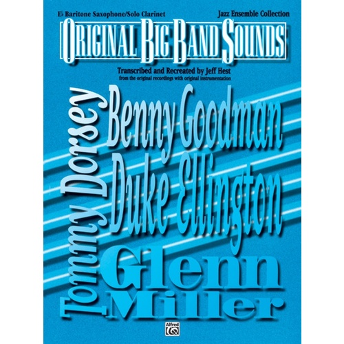 Original Big Band Sounds Clarinet Arr Hest