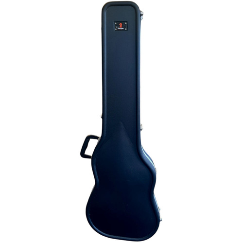 Torque ABS Electric Bass Guitar Case in Black-X Finish