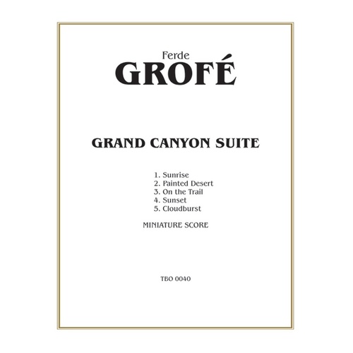 Grand Canyon - Mini Score