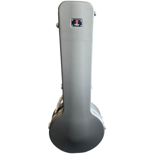 Torque Deluxe Molded ABS Banjo Case with Plush Interior and Accessory Storage