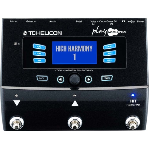 TC Helicon Play Acoustic with BodyRez and DI 