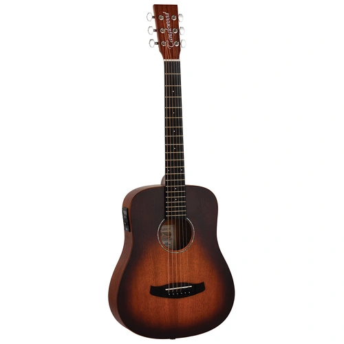 Tanglewood Crossroads TC2-E Traveller Acoustic/Electric Guitar Whiskey Burst Satin