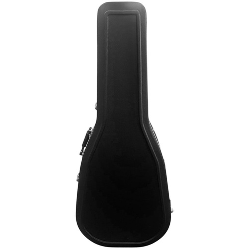 Torque Deluxe ABS Classical Guitar Case - Black-X Finish