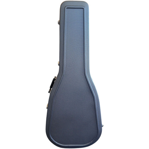 Torque Deluxe ABS Classical Guitar Case - Black/White Finish