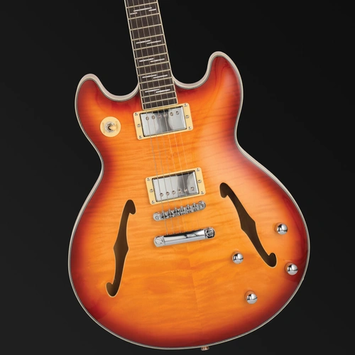 Tanglewood Chicago TCH59-HB Semi-Acoustic Electric Guitar Honey Burst