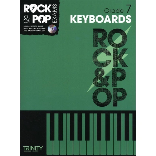 Rock & Pop Exams: Keyboards - Grade 7 BK/CD