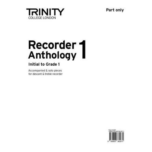 Recorder Anthology Book 1 Initial-Gr 1 Rec Part (Softcover Book)