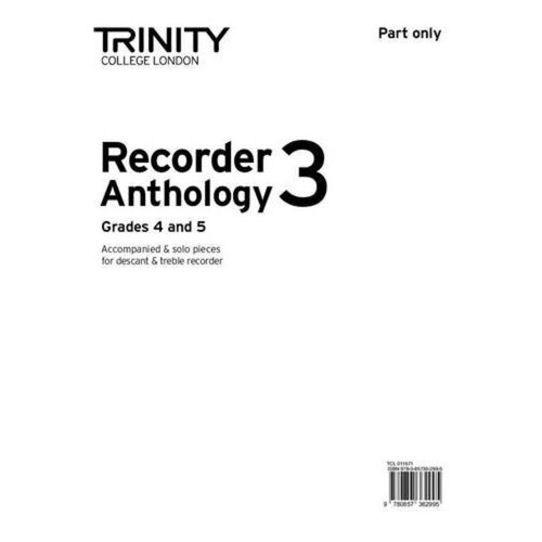 Recorder Anthology Book 3 Grs 4-5 Rec Part (Softcover Book)