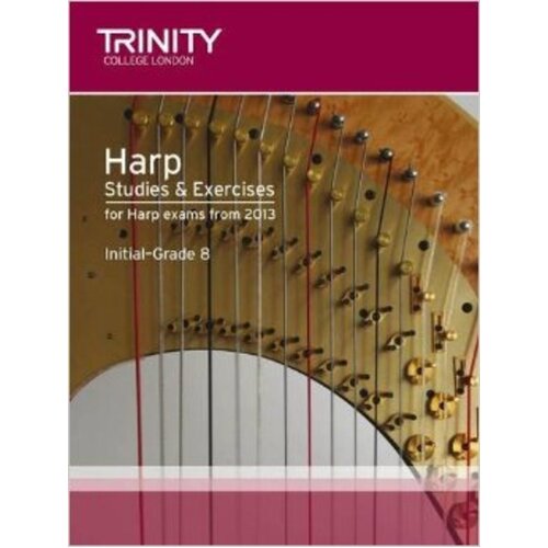 Studies and Exercises For Harp From 2013 (Softcover Book)