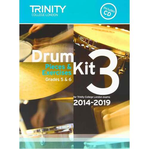 Drum Kit Exam Pieces and Studies Gr 5and6 2014 -2019 (Softcover Book/CD)