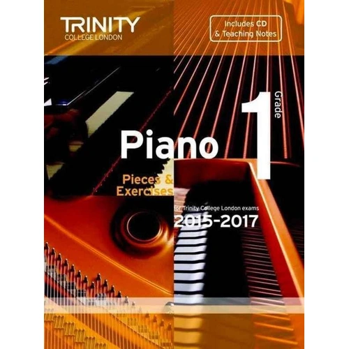 Piano Pieces & Exercises Grade 1 2015-2017 with CD - Trinity College London