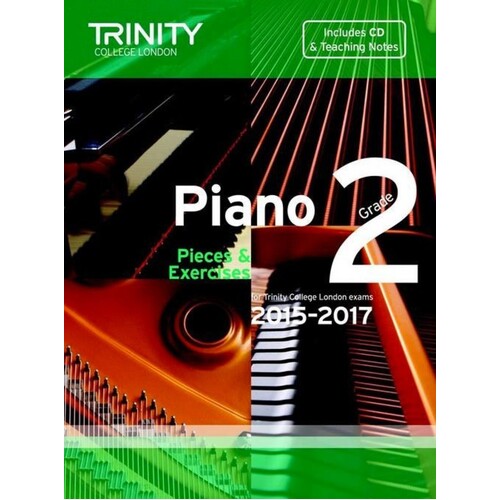 Piano Pieces and Exercises Gr 2 2015-2017 Book/CD (Softcover Book/CD)