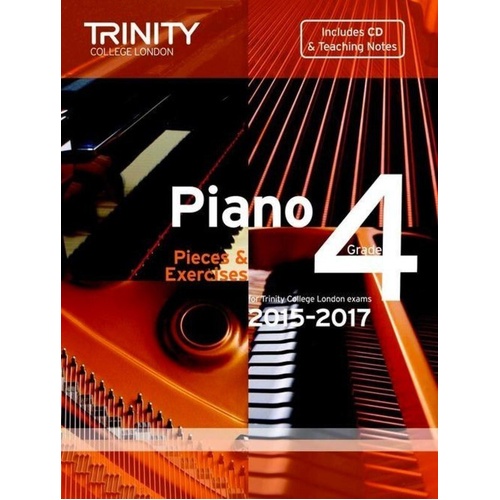 Piano Pieces & Exercises Grade 4 2015-2017 with CD