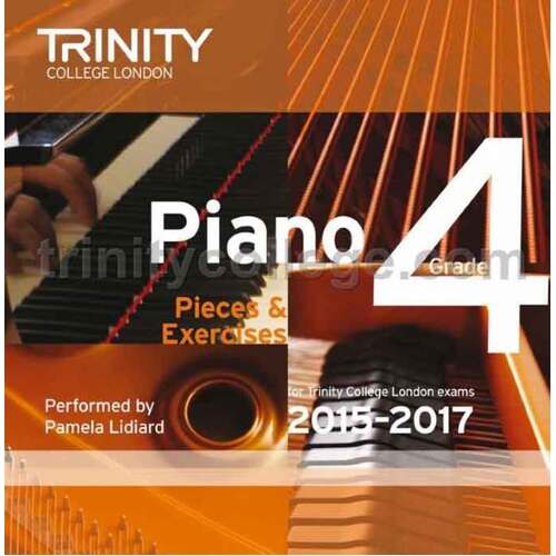 Piano Pieces and Exercises Gr 4 2015-2017 CD 