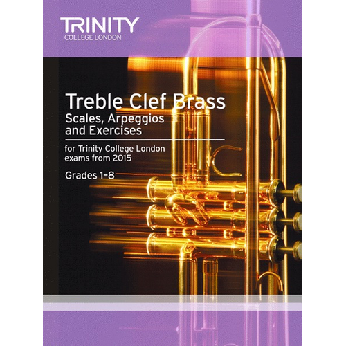 Trinity Treble Clef Brass Scales Grades 1-8 TCL013354 Sheet Music for Tuba