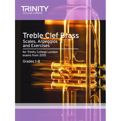 Trinity Treble Clef Brass Scales Grades 1-8 TCL013354