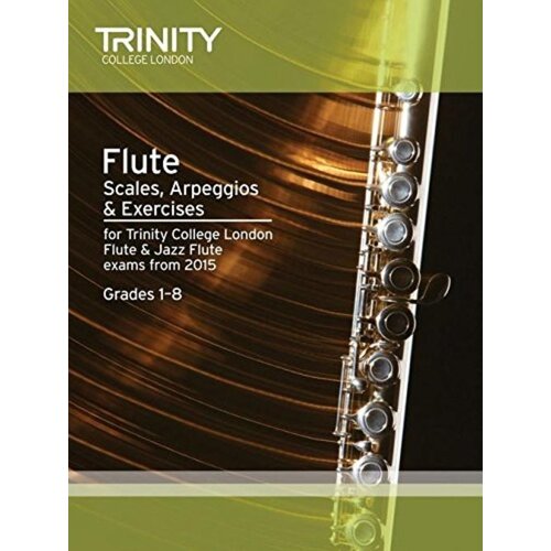 Flute Scales Arpeggios and Exercises Gr 1-8 From 2015 (Softcover Book)