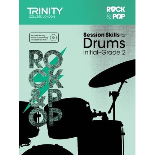 Rock and Pop Session Skills Drums Init-Gr 2 (Softcover Book/CD)
