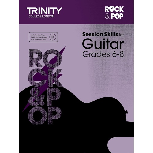 Session Skills for Guitar Grades 6-8 Book with CD and Backing Tracks