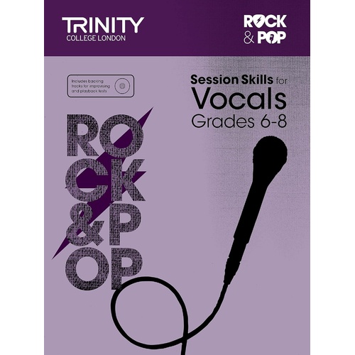 Session Skills for Vocals Grades 6-8 Book with CD