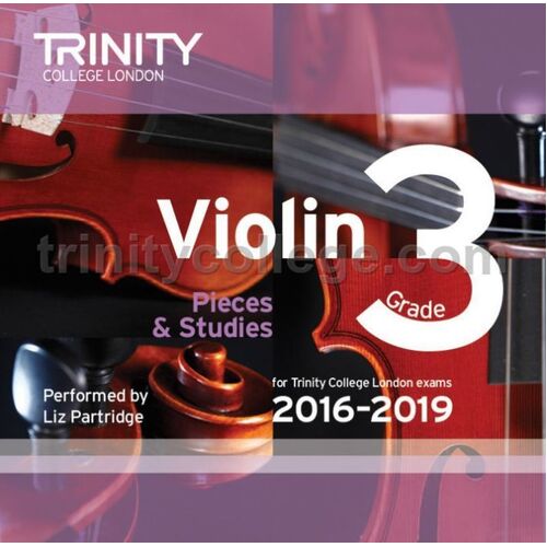 Violin Exam Pieces 2016-19 Gr 3 CD (CD Only)