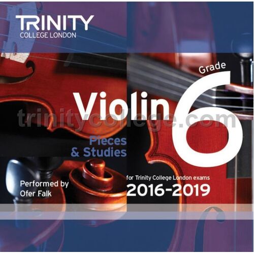 Violin Exam Pieces 2016-19 Gr 6 CD (CD Only)