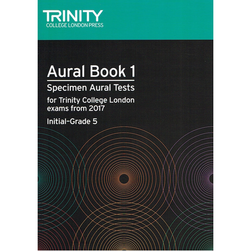 Trinity Aural Tests Initial to Grade 5 TCL015808 with Practice CDs