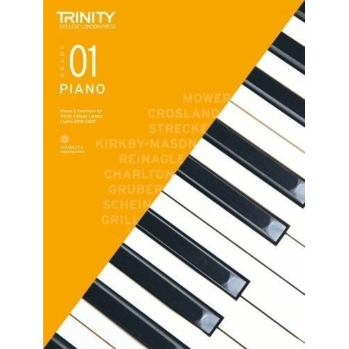Piano Pieces & Exercises Grade 1 2018-2020 with CD - Trinity College London
