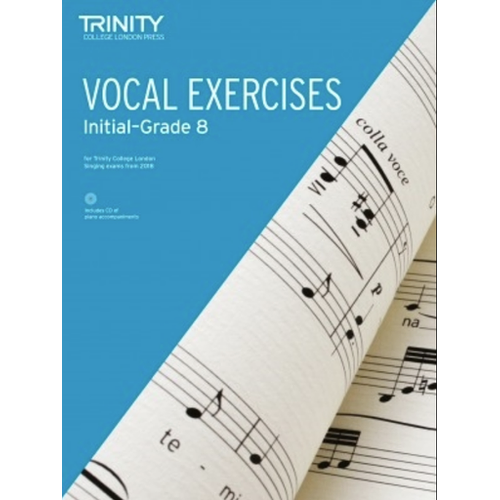 Trinity Vocal Exercises Initial - Grade 8 Book and CD