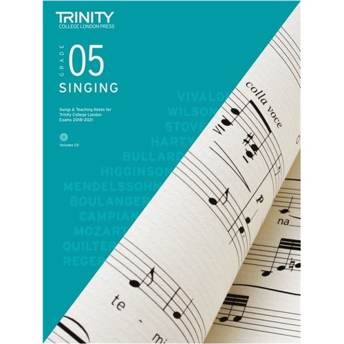 Trinity Singing Grade 5 2018 BK/CD