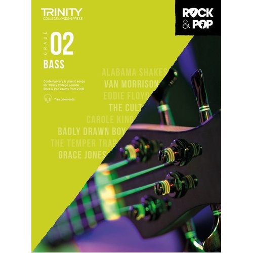 Trinity Rock & Pop Bass Grade 2 2018