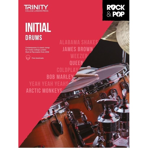 Trinity Rock & Pop Drums - Initial 2018