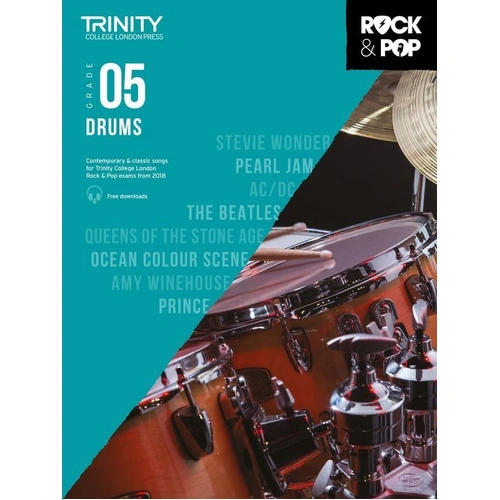 Trinity Rock & Pop Drums - Grade 5 2018