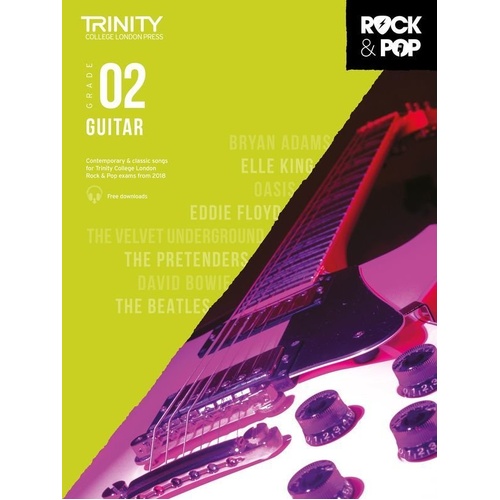 Trinity Rock & Pop Guitar - Grade 2 2018