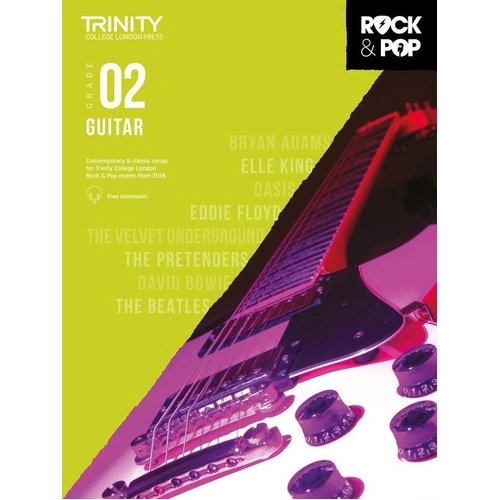 Trinity Rock & Pop Guitar Grade 2 2018