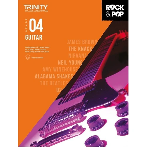 Trinity Rock & Pop Guitar - Grade 4 2018